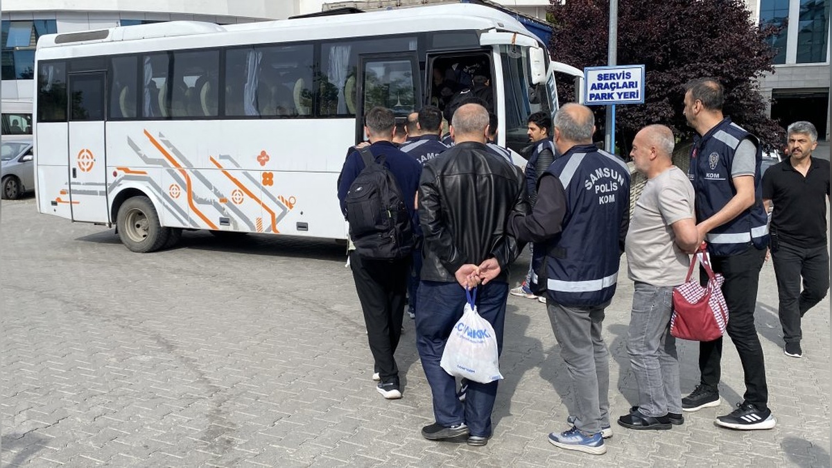 Samsun merkezli FETÖ operasyonu: 14 şüpheli adliyeye sevk edildi