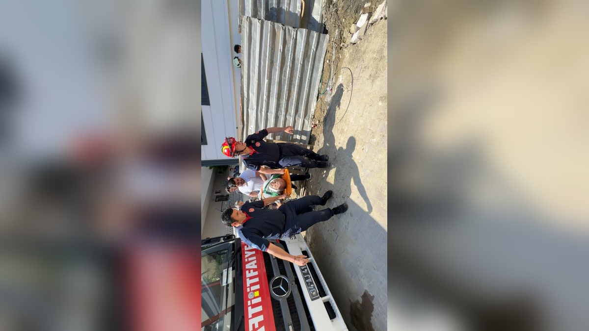 Avcılar'da inşaat kazası: İşçi 2 kat yüksekten düştü