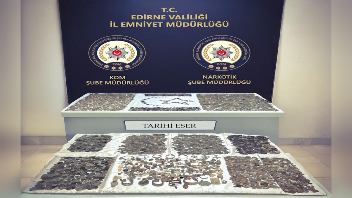 Kapıkule'de 12 bin 770 tarihi eser yakalandı
