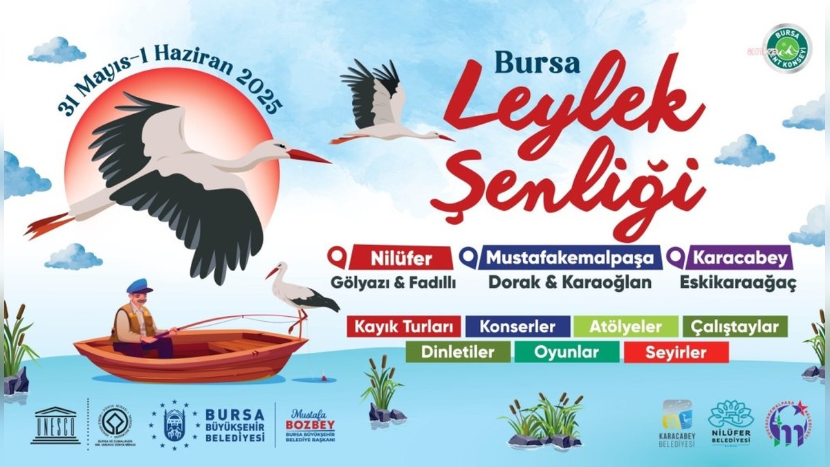Bursa Leylek Şenliği: 31 Mayıs'ta başlıyor
