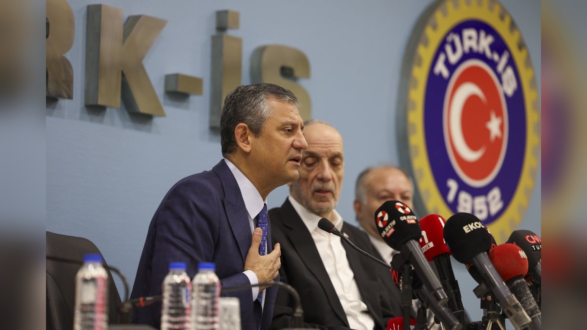 CHP Lideri Özel, TÜRK-İŞ'i ziyaret etti: 'En kötü sendika, sendikasızlıktan iyidir'