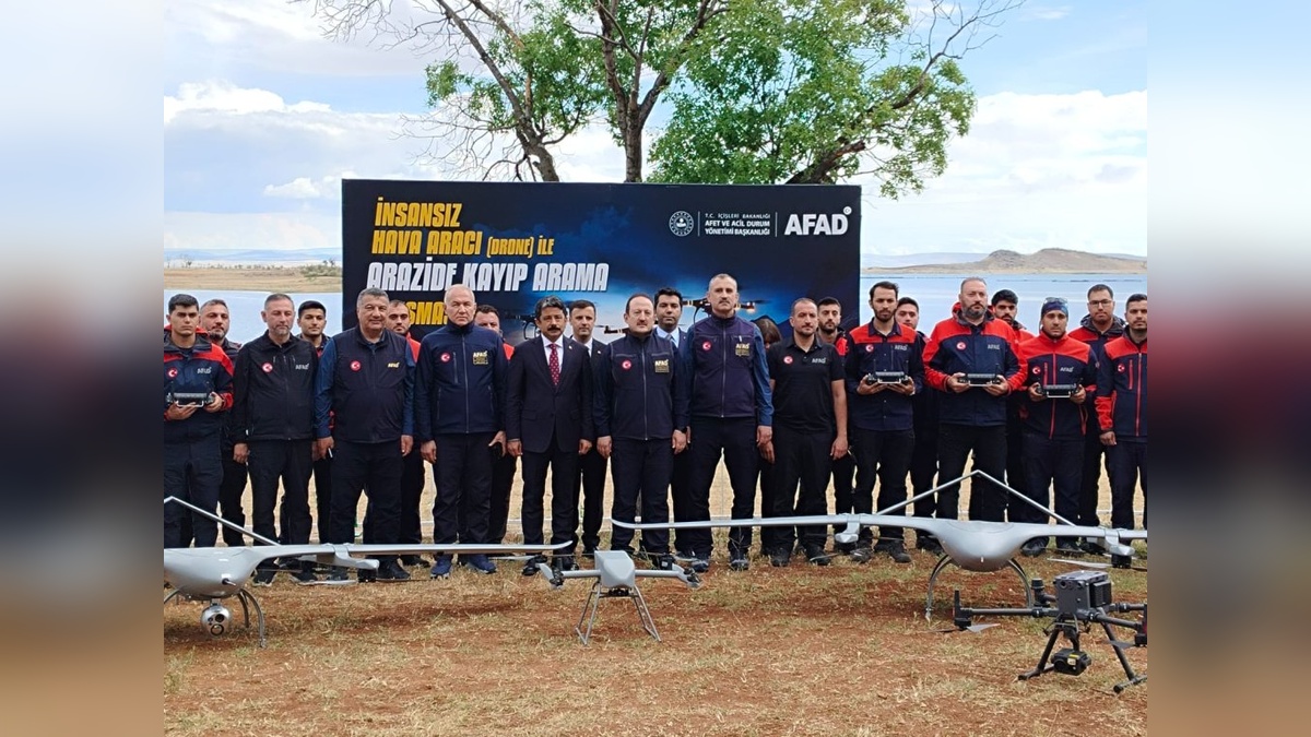Kırşehir'de ilk kez drone ile arama kurtarma yarışması düzenlendi