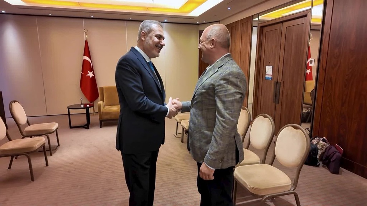 Fidan, Kiev'de Gagavuz Türkleri ile görüştü