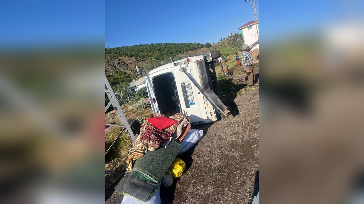 Bingöl'de kaza: 5 yaralı, 1'inin hayati tehlikesi var