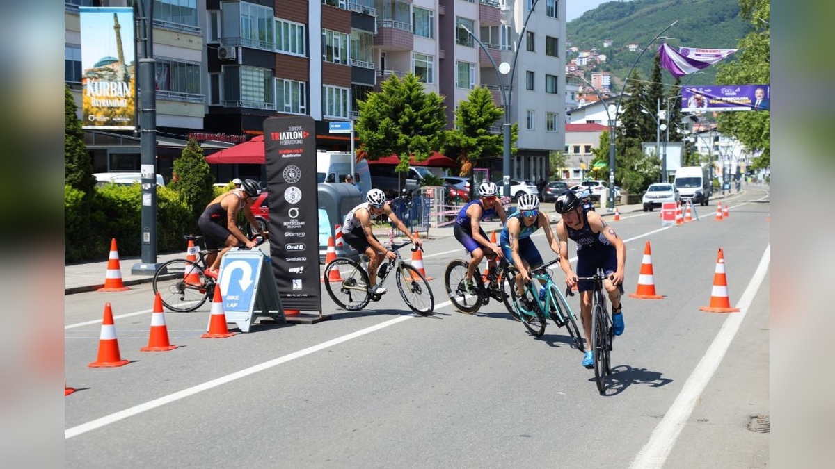 Ordu Triatlon Türkiye Kupası başladı: Yusuf Efe Gündüz damga vurdu