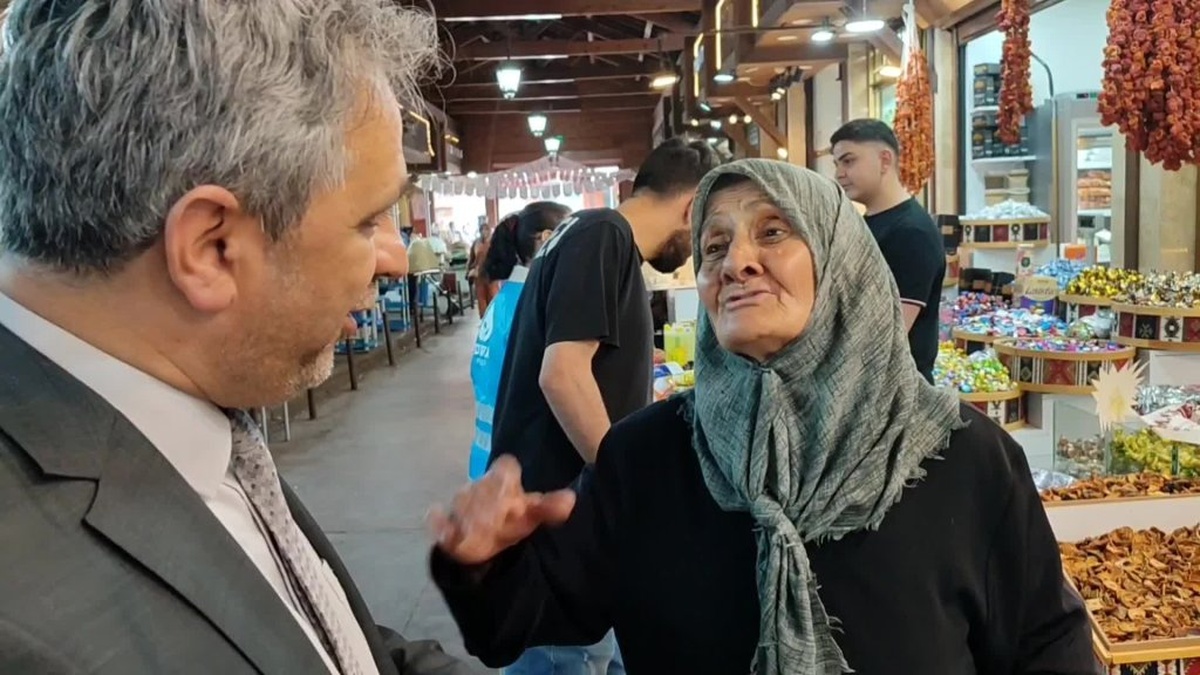 DEVA Partisi'nden Elazığ Kapalıçarşı ziyareti: Ekonomik sıkıntılar ve adaletsizlik eleştirisi