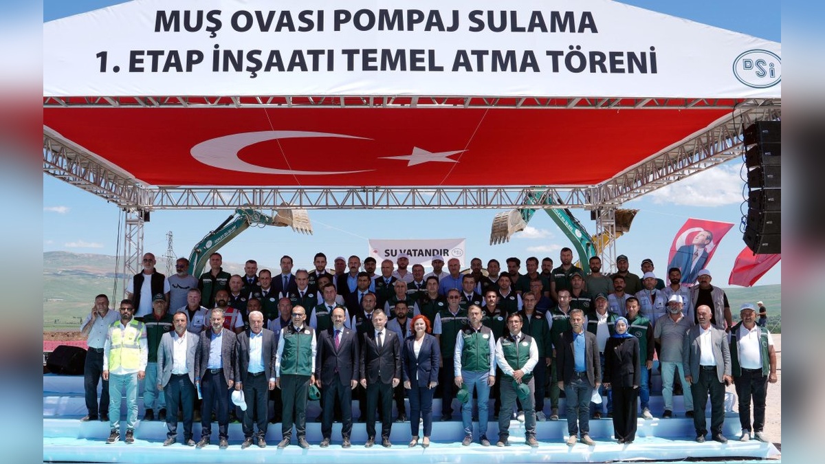 Yumaklı Muş'ta: 3,3 trilyon TL'lik sulama yatırımı ve lisanslı depo açılışı