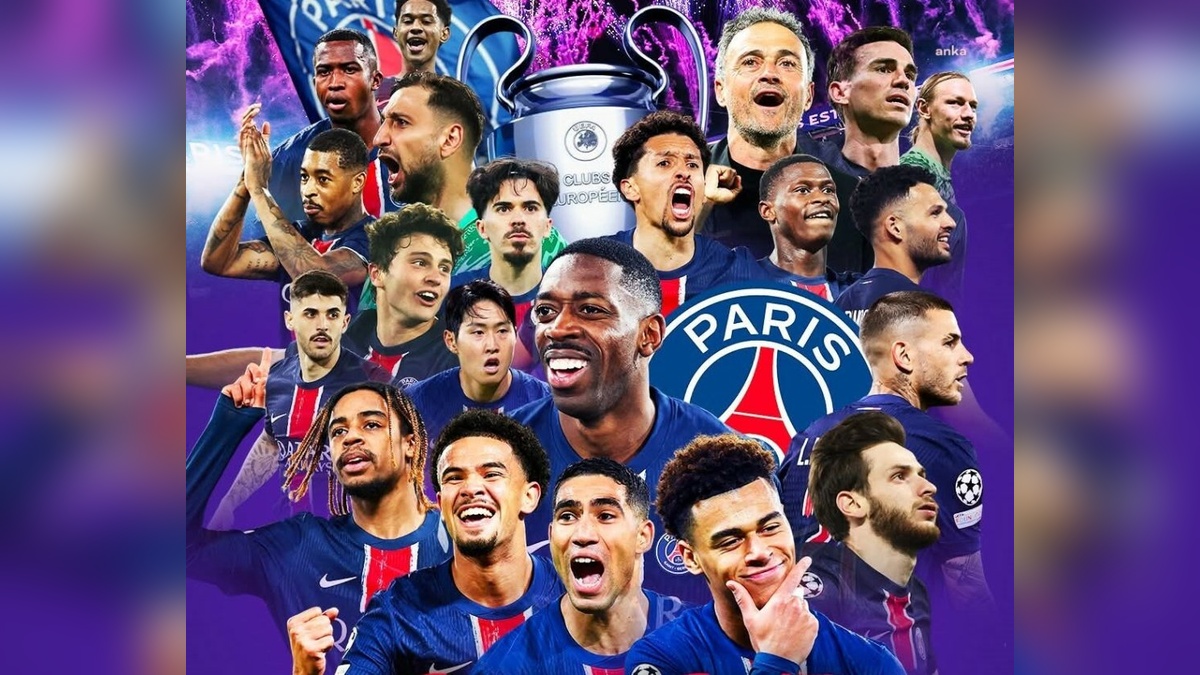 PSG, İnter'i 5-0 yenerek Şampiyonlar Ligi'ni kazandı
