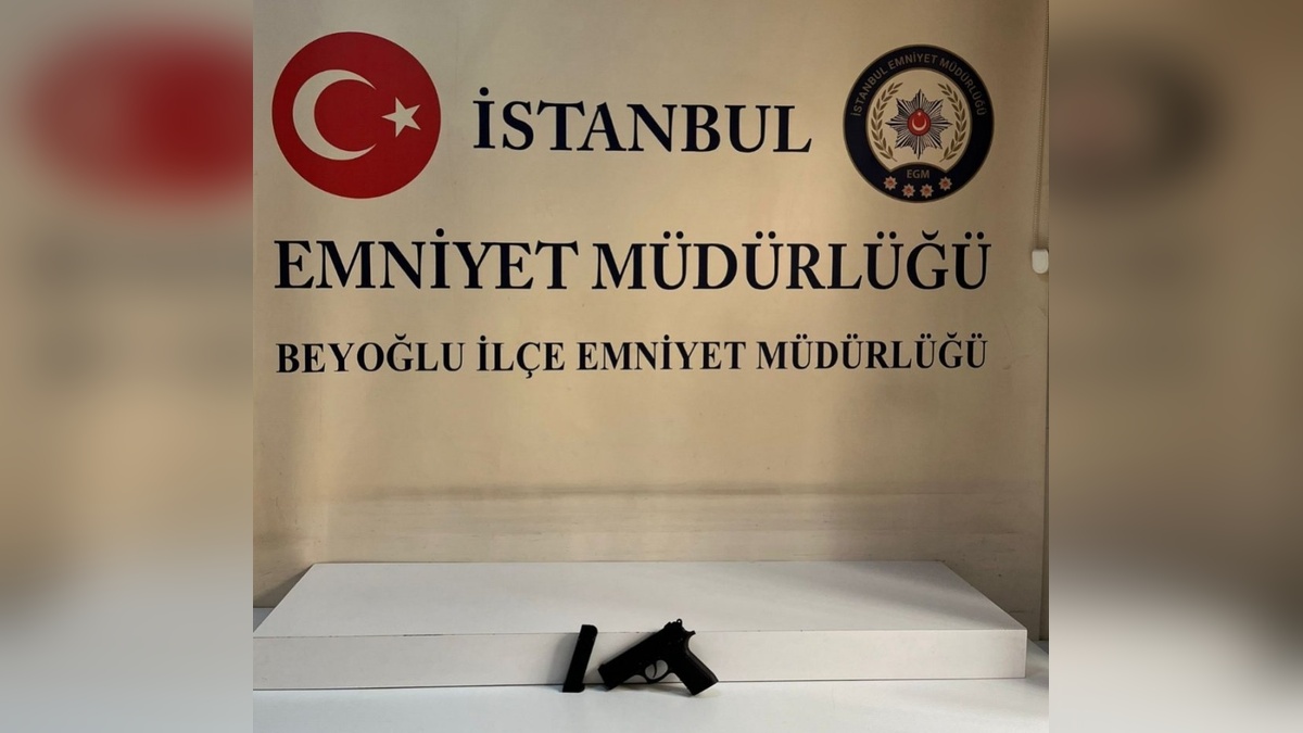 Beyoğlu'nda silahlı kavga: 1 tutuklama