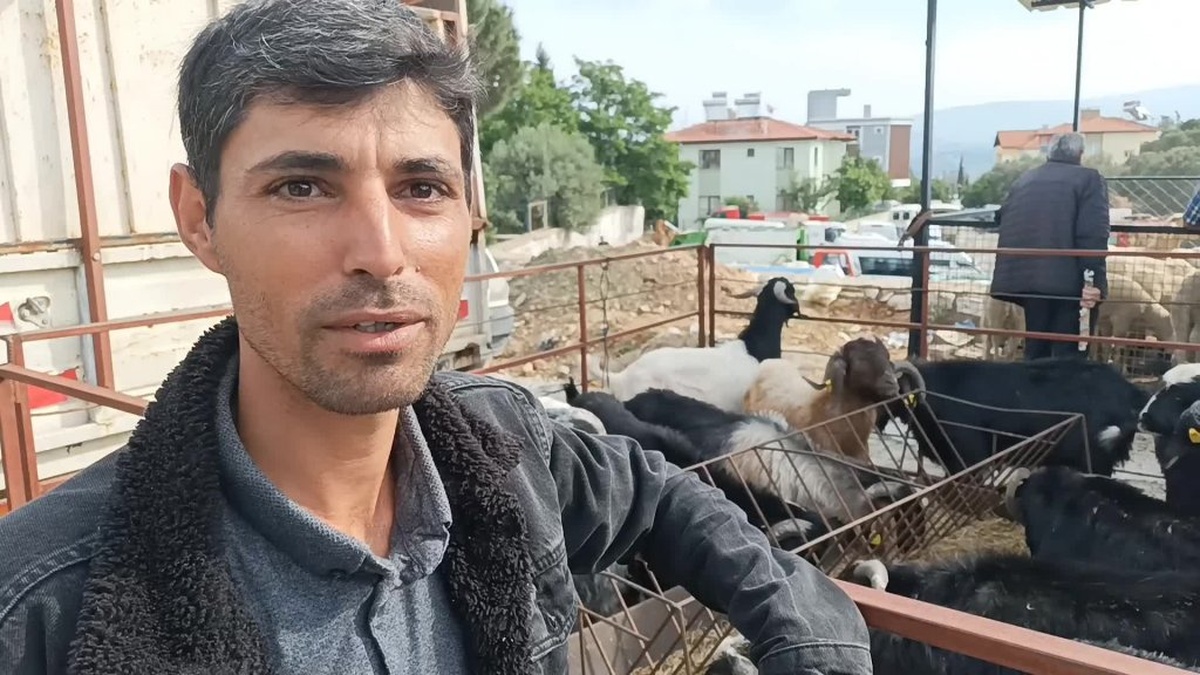 Karacasu'da genç üretici Ahmet Şen: 'Hayvancılık bitiyor, insanlar protein tozlarıyla beslenecek'