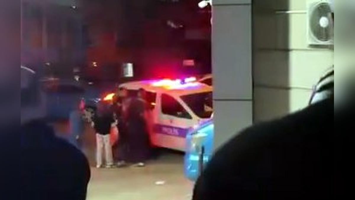 Esenyurt'ta damat ile güvenlik arasında arbede