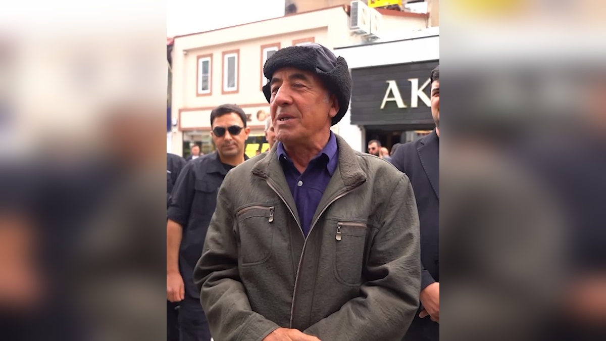 Yozgat'ta emekli vatandaşın Babacan'a derdi: 'Devlet maaşımın dörtte birini kesiyor'