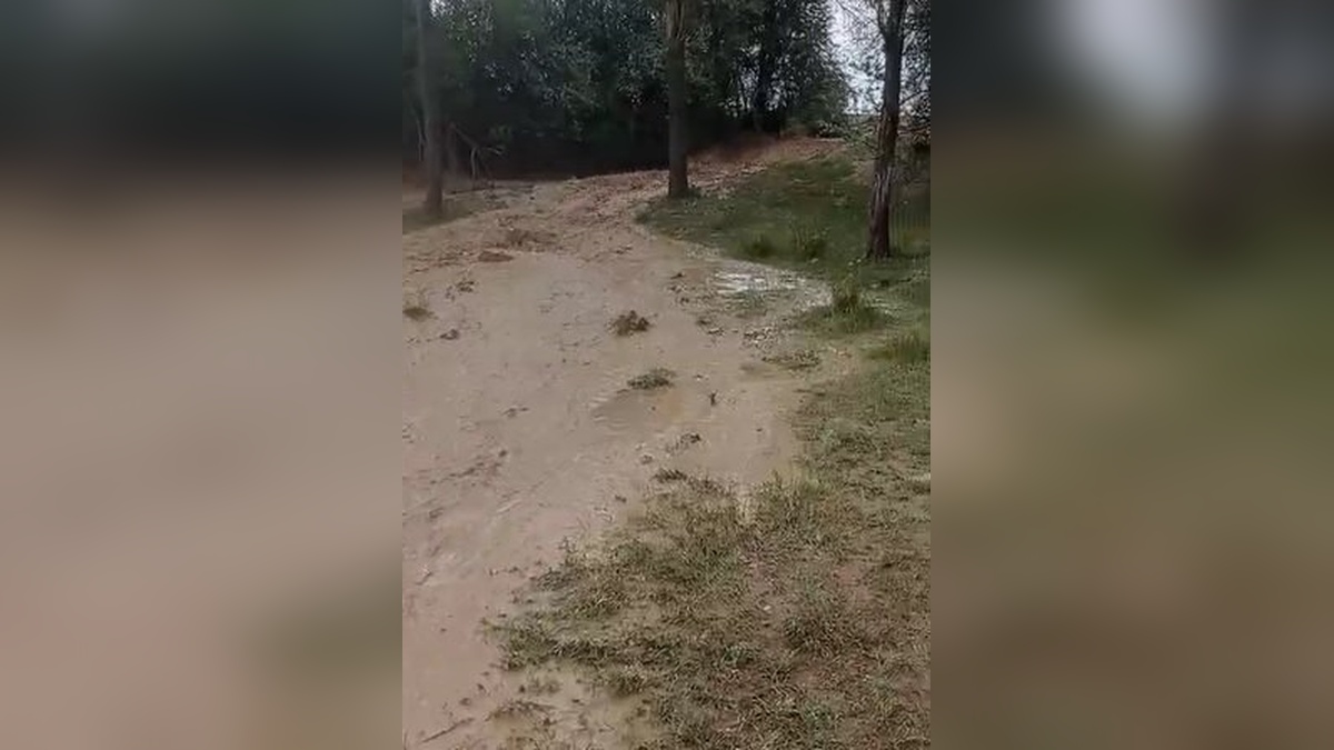 Kırşehir'in Kaman ilçesinde sel felaketi: Tarım arazileri zarar gördü