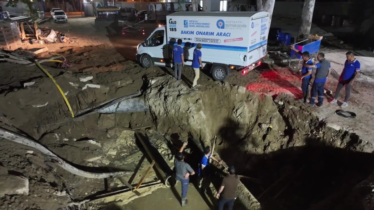 Antalya'da 2,7 milyar liralık içme suyu yatırımı