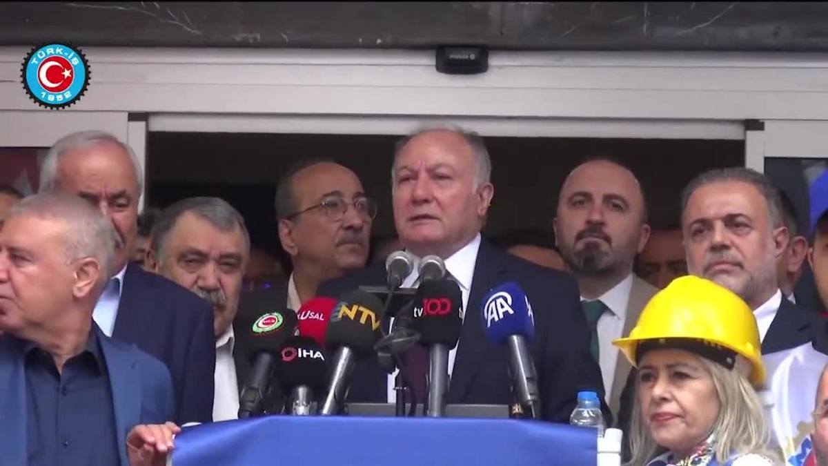 TÜRK-İŞ'ten hükümete uyarı: 'Masa susarsa, meydanlar konuşur'