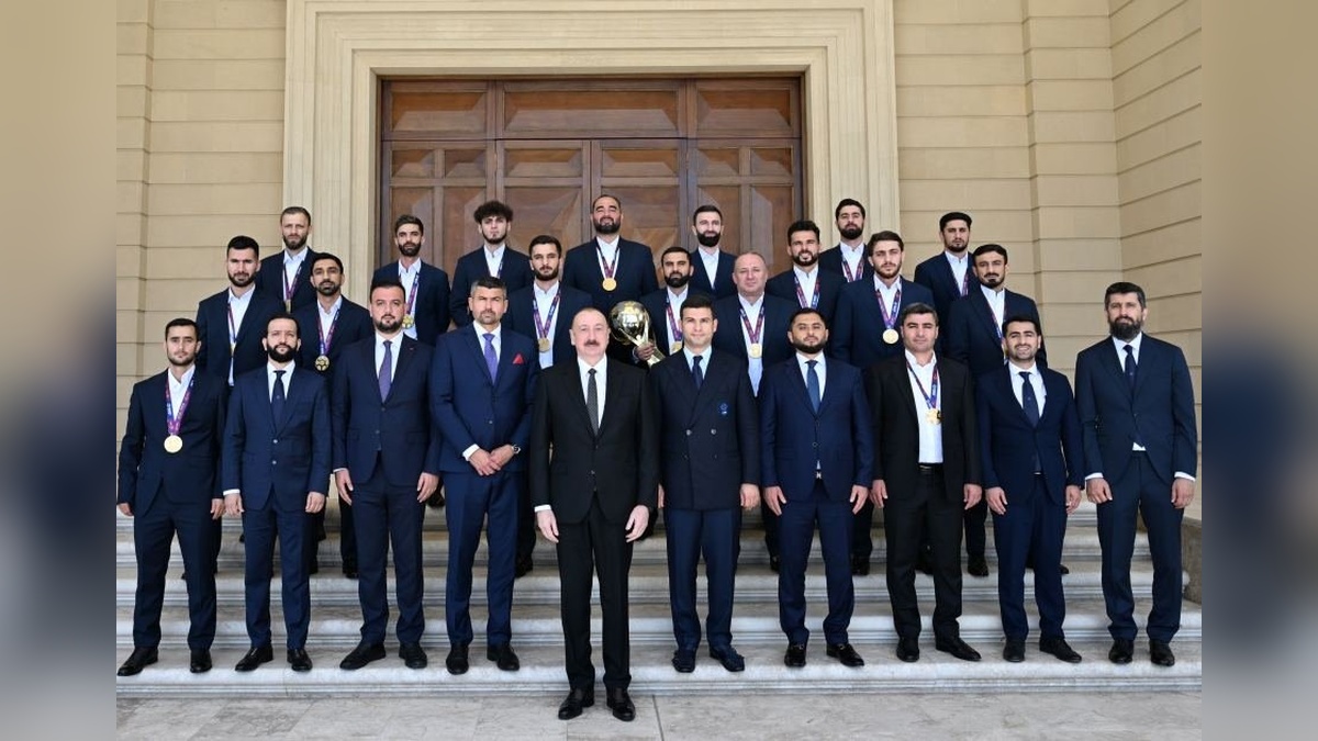 Bakü'de Minifutbol Dünya Şampiyonası ödül töreni