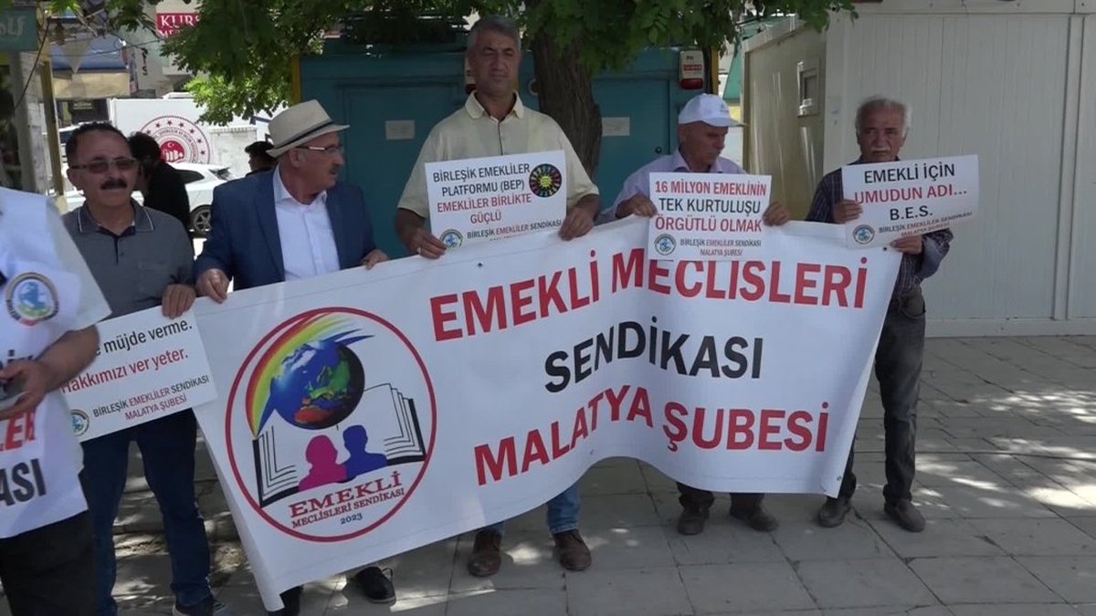 Malatya'da emekliler: Bayram harçlığı faturalara yetmiyor