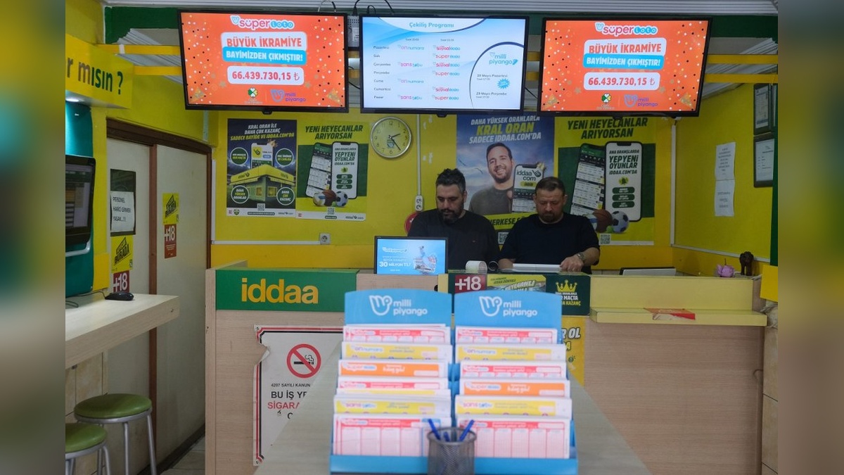 Alanya'da 66 milyon TL'lik Süper Loto ikramiyesi isabet etti