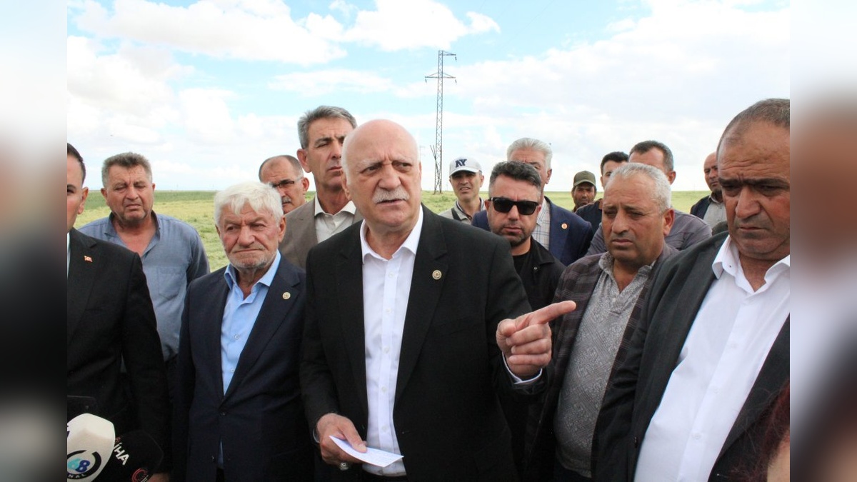 Aksaray'da dolu felaketi: 50 bin dekarlık alan zarar gördü