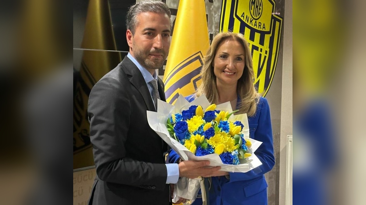 CHP heyeti Ankaragücü'nü ziyaret etti: Başarılar diledi