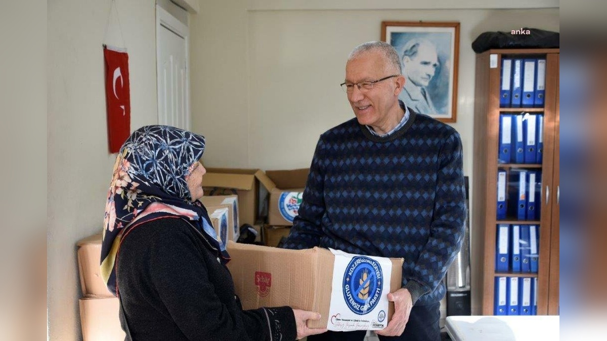 Ereğli Belediyesi'nden çölyak hastalarına glütensiz gıda paketi desteği