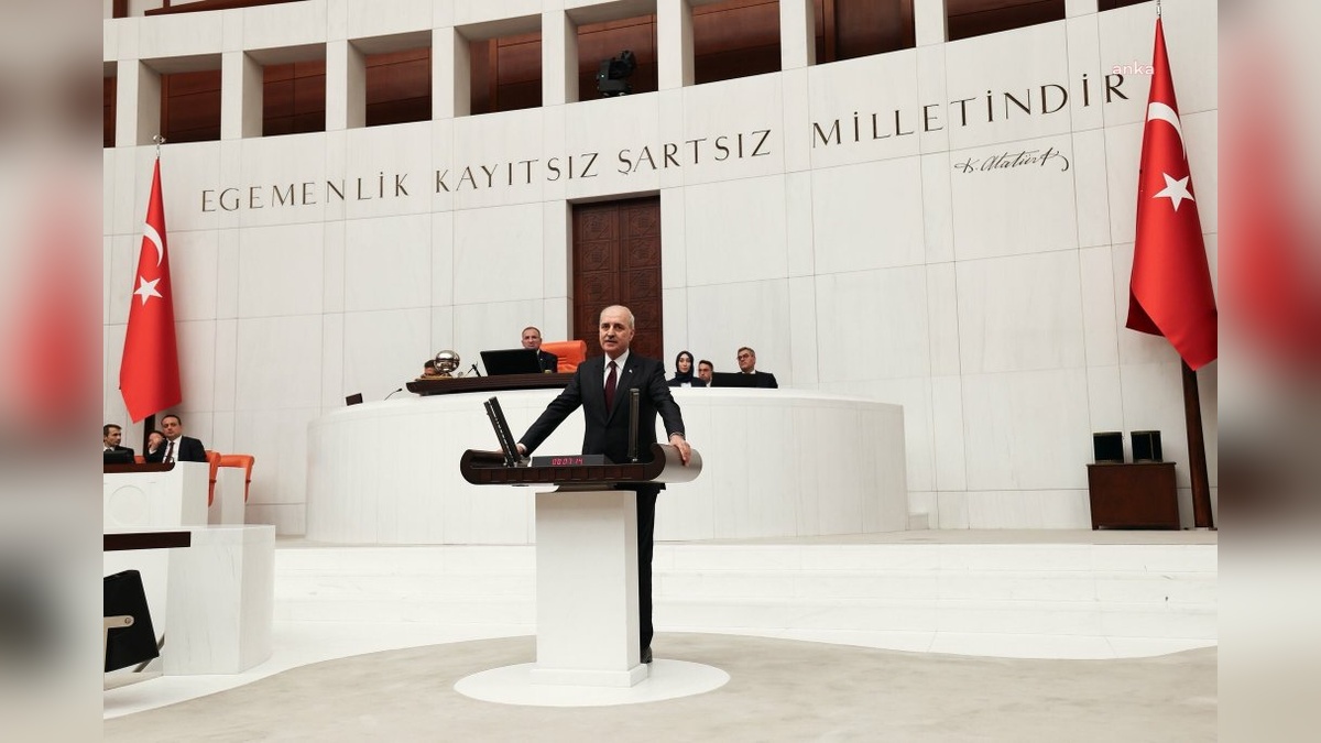 Numan Kurtulmuş yeniden TBMM Başkanı seçildi