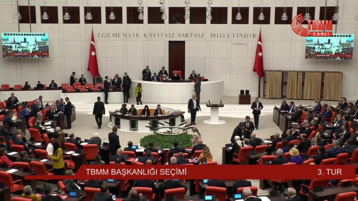 Numan Kurtulmuş yeniden TBMM Başkanı seçildi