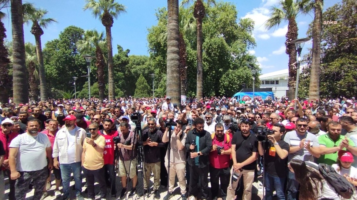 İzmir'de grev 7. güne girdi: İZELMAN işçileri zam teklifini oylayacak