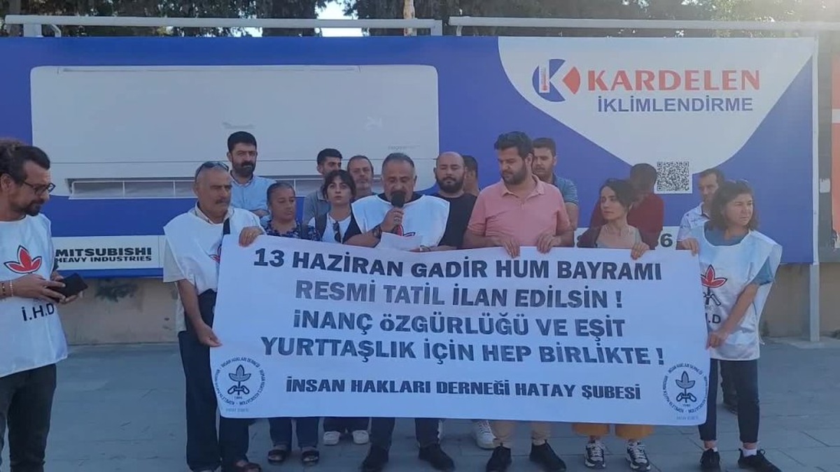 İHD Hatay: Gadir Hum Bayramı resmi tatil olsun