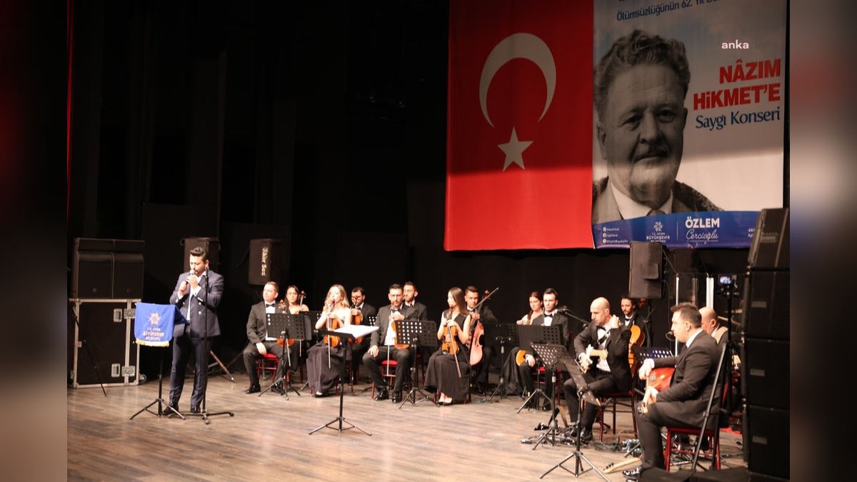 Aydın'da Nâzım Hikmet anma konseri
