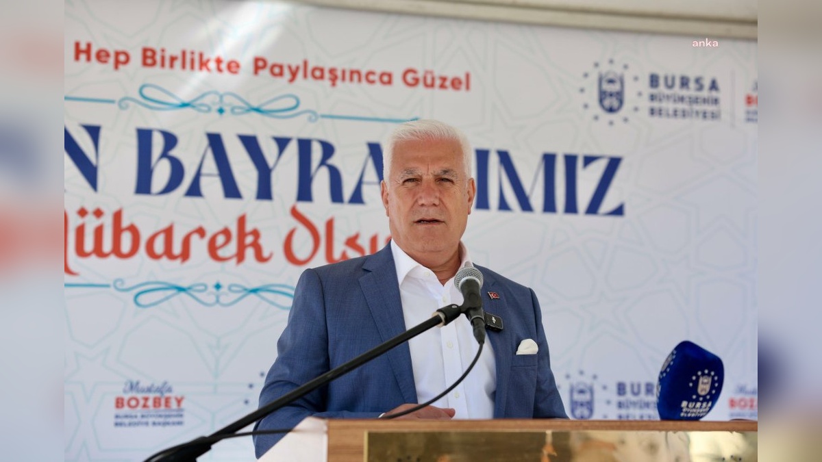 Bozbey'den Bursa Büyükşehir Belediyesi çalışanlarına bayram ziyareti