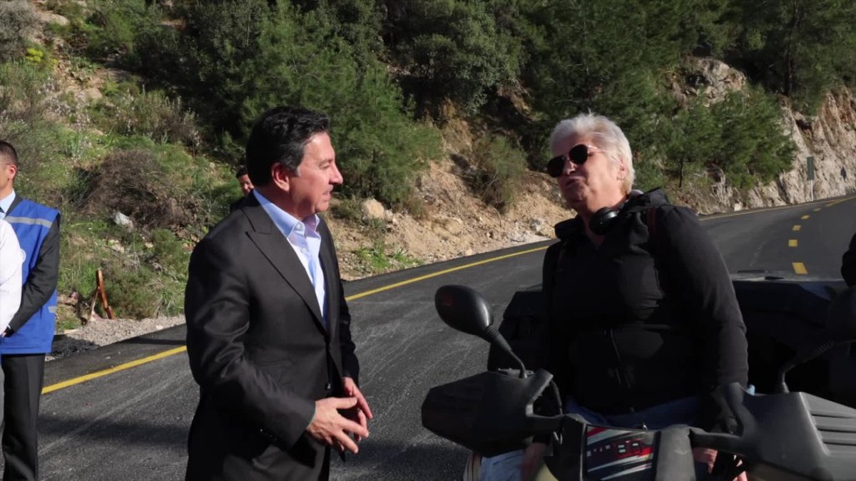 Muğla'da 328 milyonluk yol yatırımı tamamlandı: Ölüdeniz yolu trafiğe açıldı