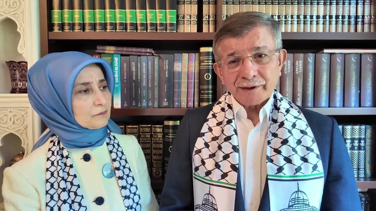 Davutoğlu'nun Gazze çağrısı: 'Gelin Refah Kapısı'na birlikte gidelim'