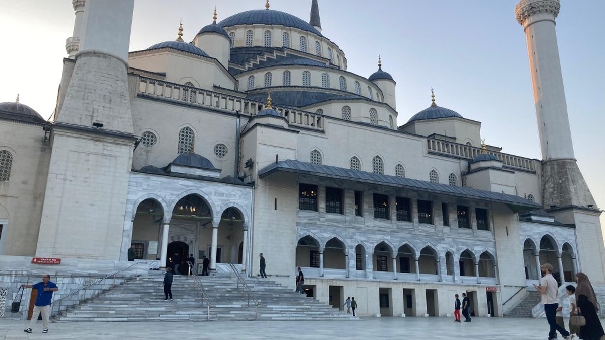 Kocatepe Camii'nde Kurban Bayramı yoğunluğu