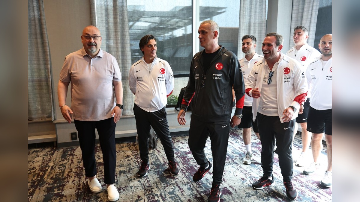 A Milli Takım'da bayramlaşma