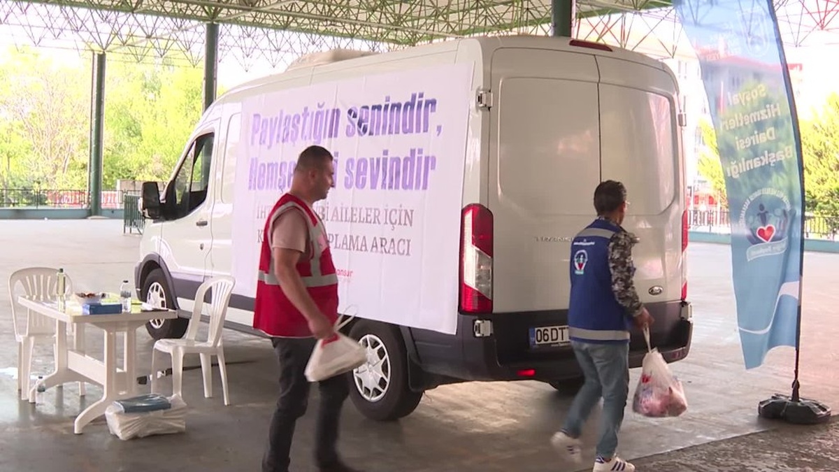 Ankara'da 2,5 ton kurban eti bağışlandı
