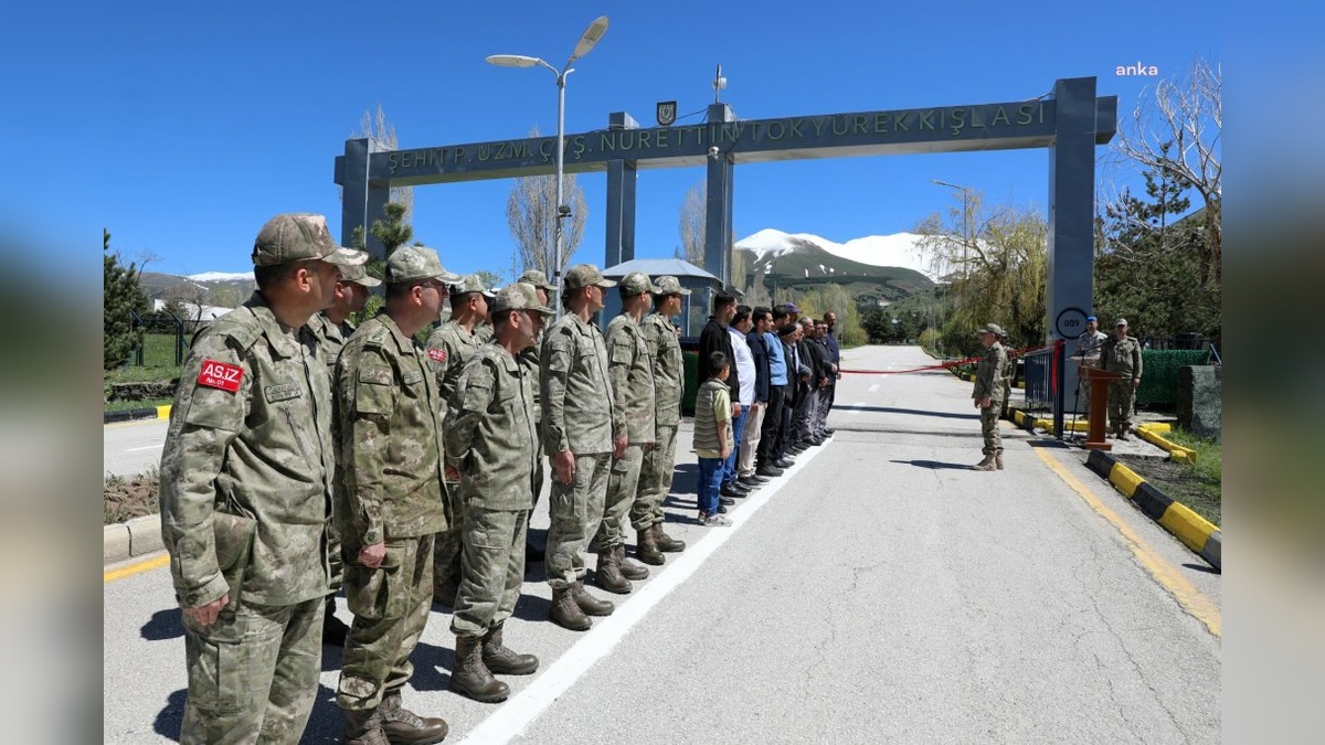 Erzurum Palandöken Kışlası'nın ismi Şehit Nurettin Tokyürek olarak değiştirildi