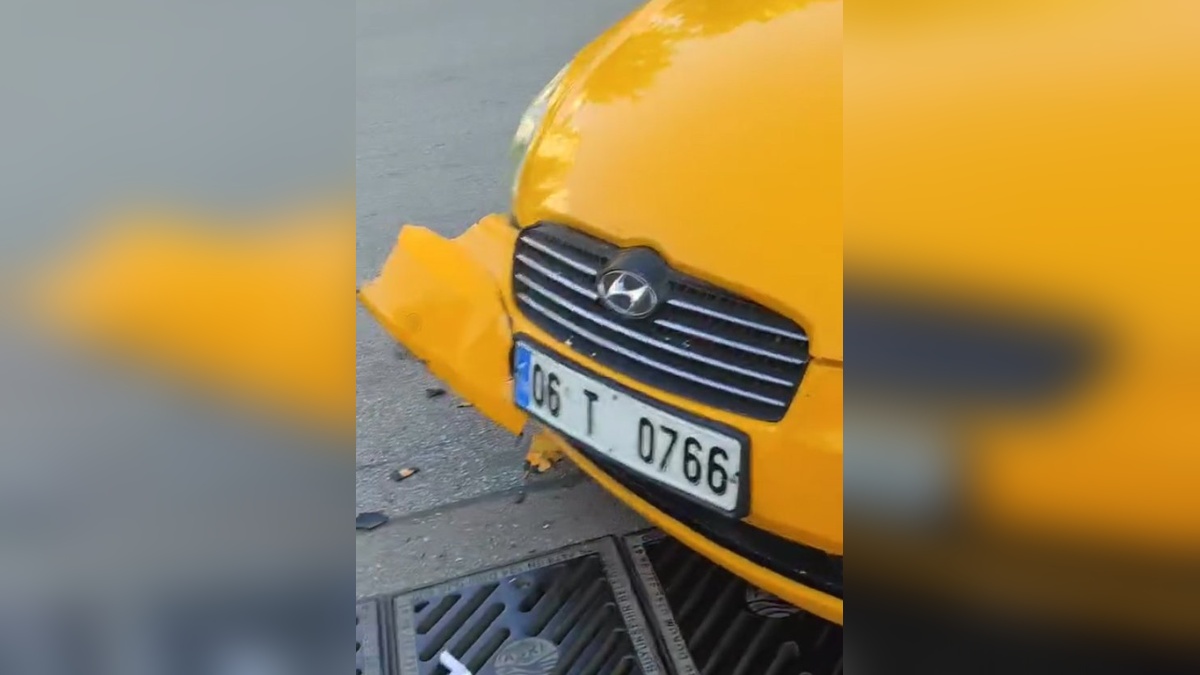 Ankara'da trafik kazası sonrası kavga: Taksi şoförü ve oğlu diğer sürücüyü darbetti