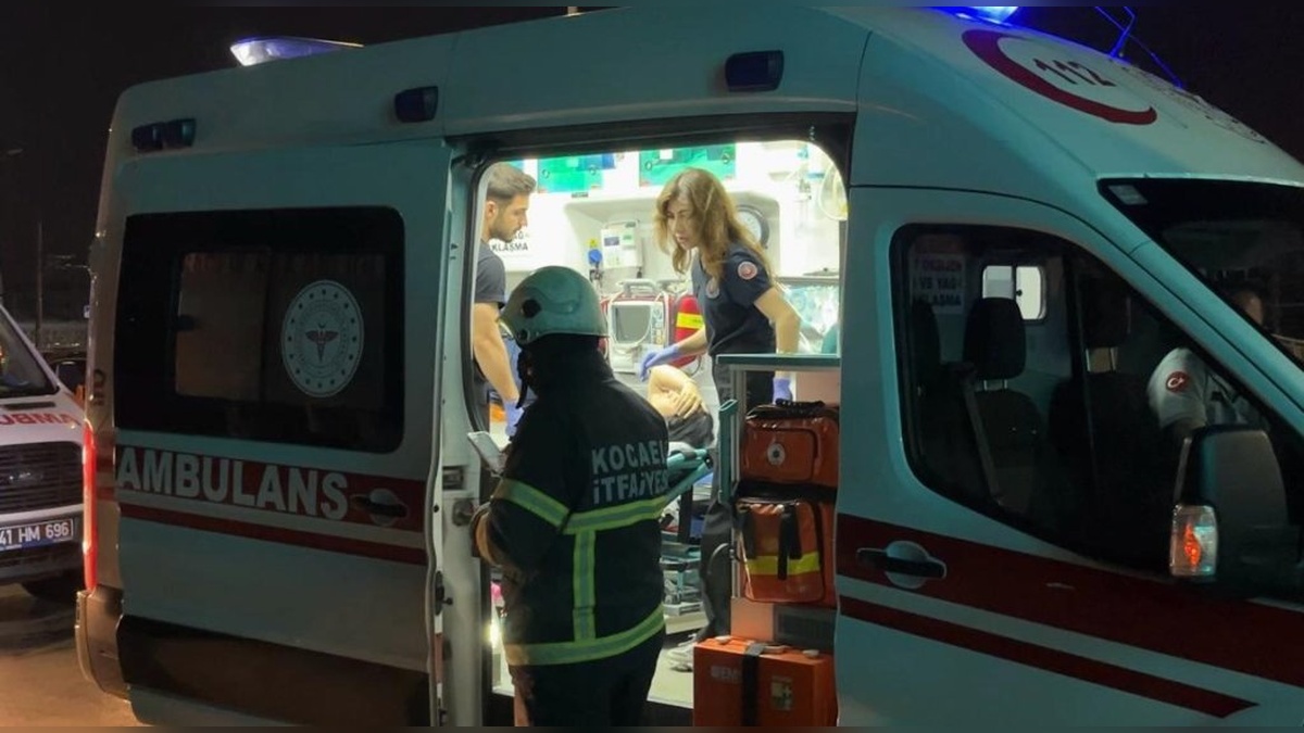 İzmit'te kaza: 2 yaralı