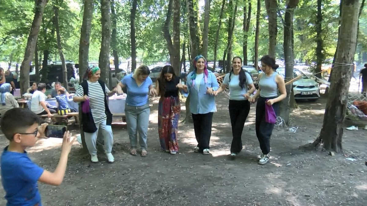 Belgrad Ormanı'nda bayram coşkusu