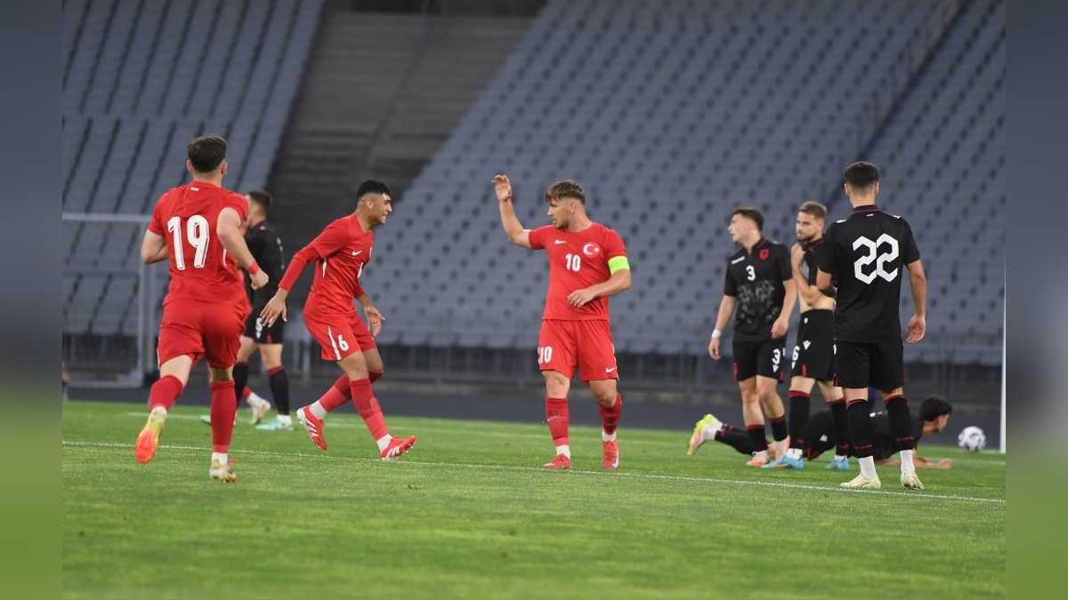 Türkiye Ümit Milli Takımı Arnavutluk'u 1-0 yendi