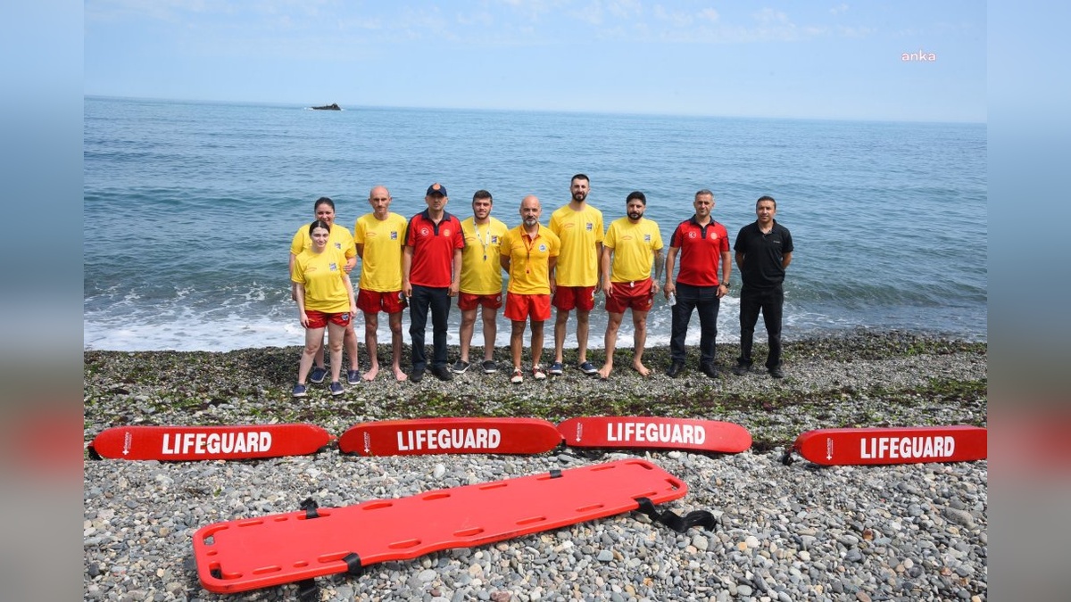 Giresun cankurtaran ekibi yeni sezona hazır