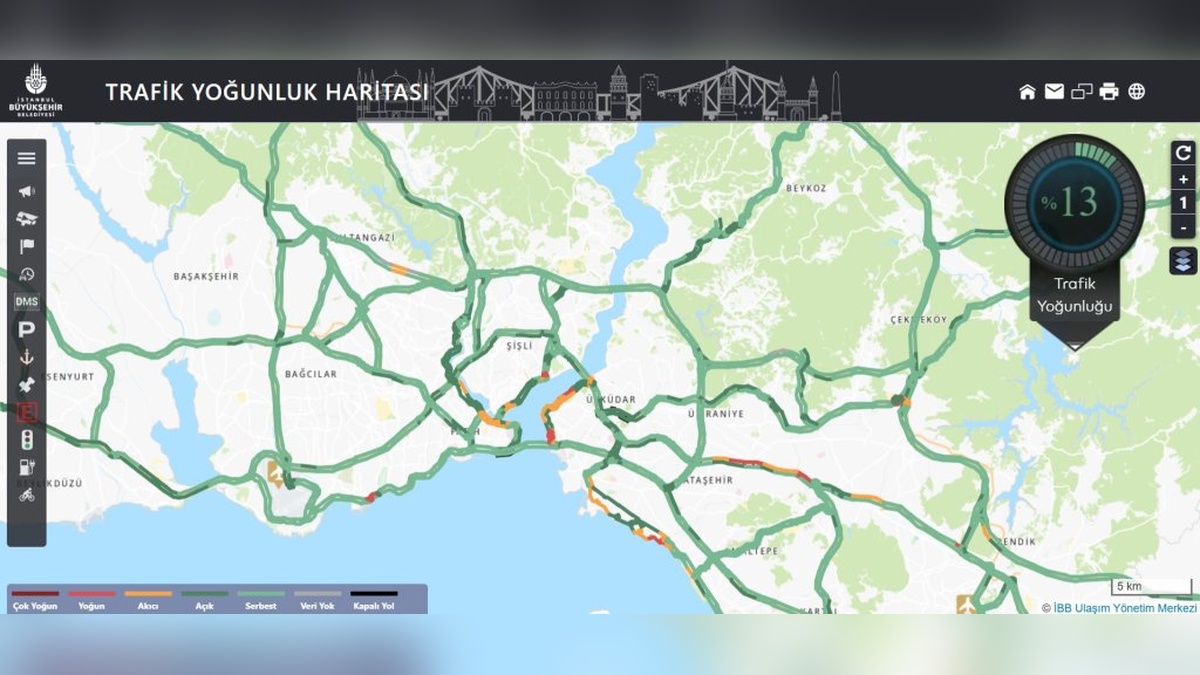 İstanbul'da Kurban Bayramı'nın son günü trafik yoğunluğu: Yüzde 15'e ulaştı