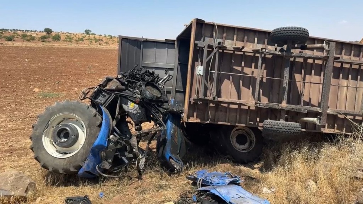 Şanlıurfa'da traktör kazası: 2 ölü