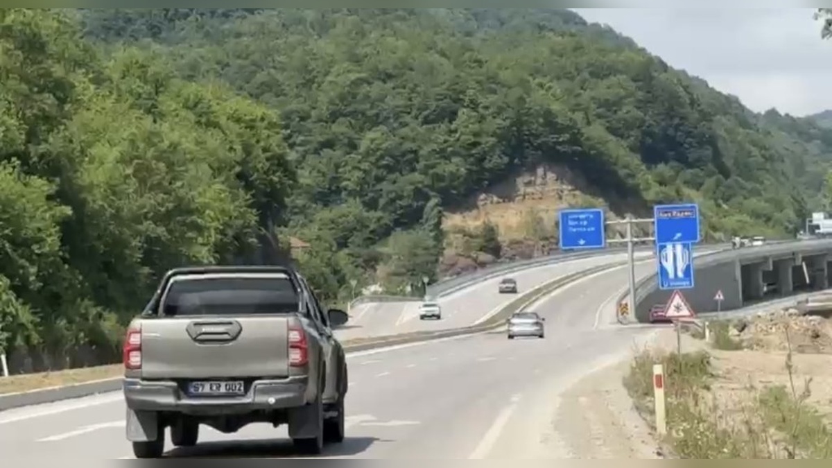 Bartın'da bayram dönüşü trafik yoğunluğu