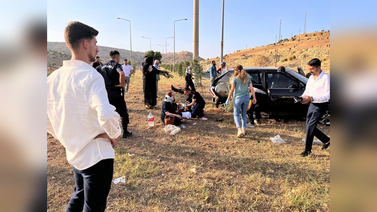 Mardin'de trafik kazası: 9 yaralı