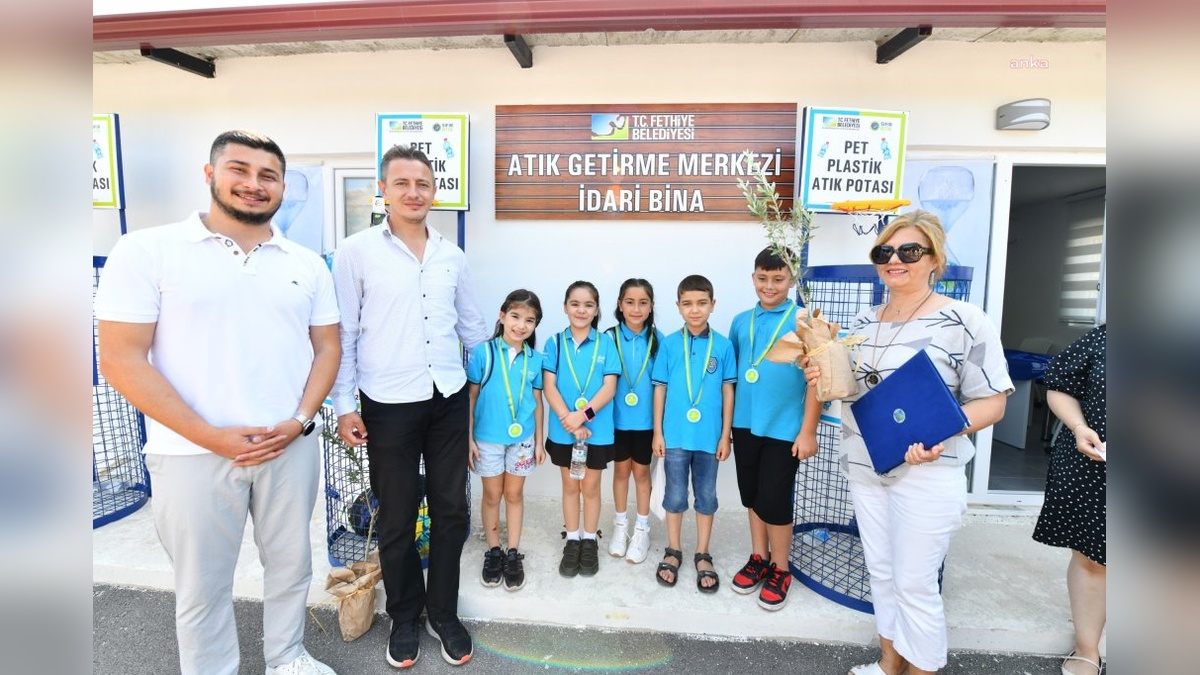 Fethiye'de Okullar Arası Atık Pil Yarışması: Yunus Nadi İlkokulu birinci oldu