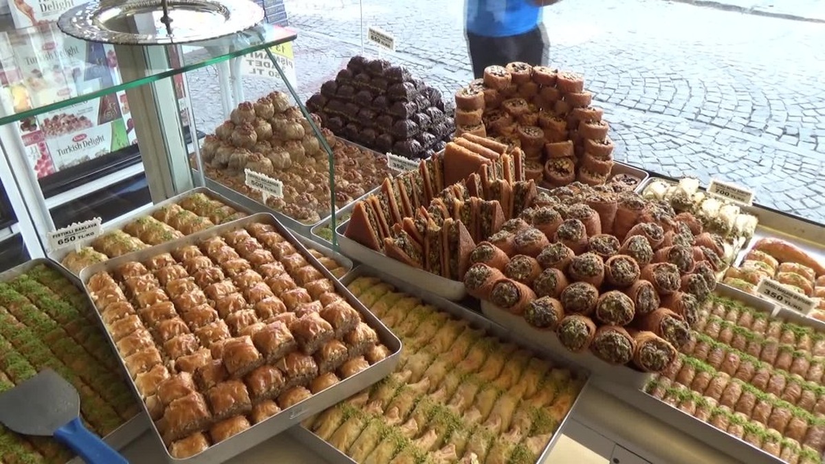 Edirne'de baklava satışları Kurban Bayramı'nda düşük kaldı