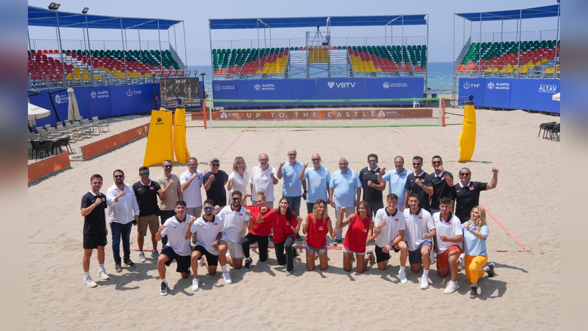 Alanya'da voleybol turnuvası: 29 ülkeden 112 takım yarışacak