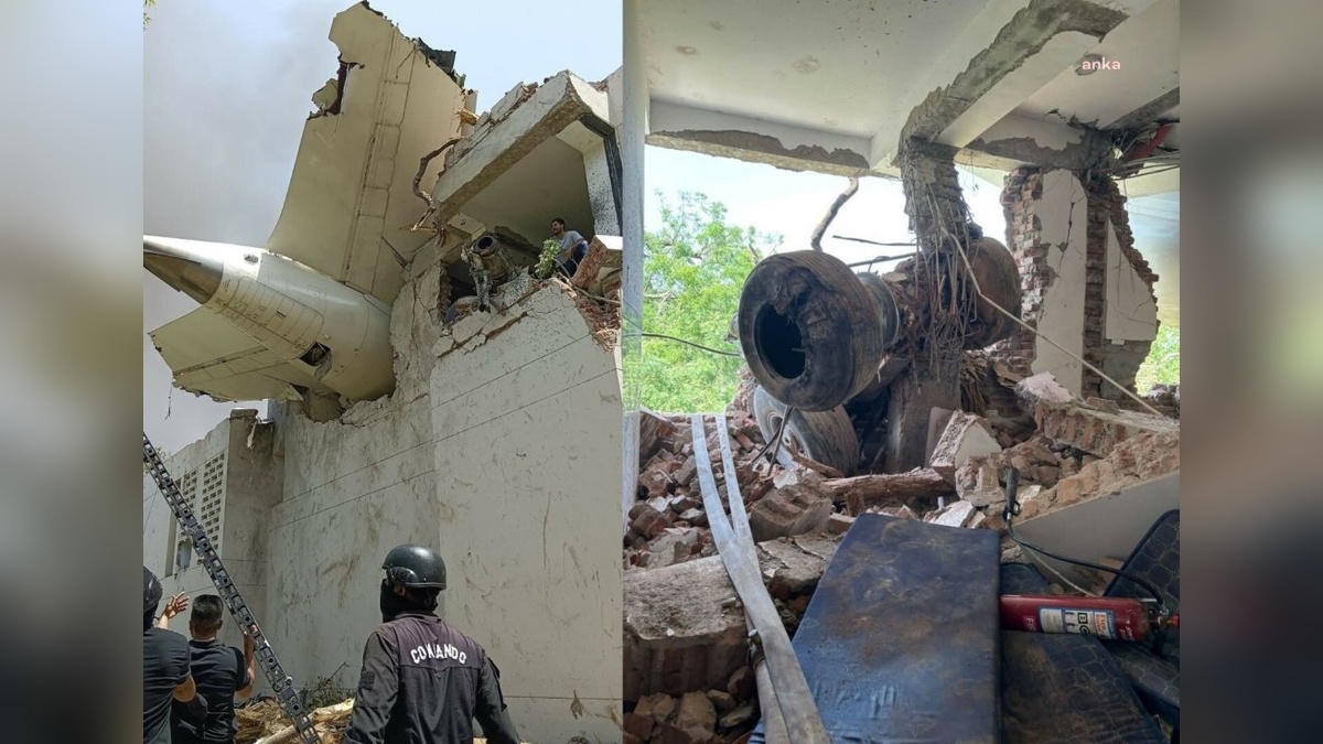 Ahmedabad'da Air India uçağı düştü: 30'dan fazla ölü